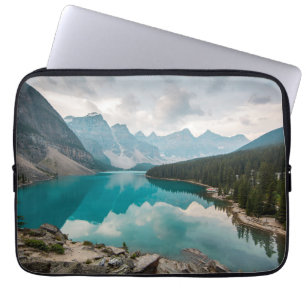 Water   Moraine Lake Alberta Canada Laptop Sleeve
