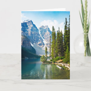 Water   Moraine Lake, Canada Card
