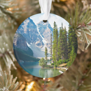 Water   Moraine Lake, Canada Ornament
