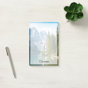 Water Moraine Lake, Canada Post-it Notes