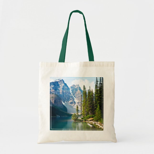 Water | Moraine Lake, Canada Tote Bag (Front)