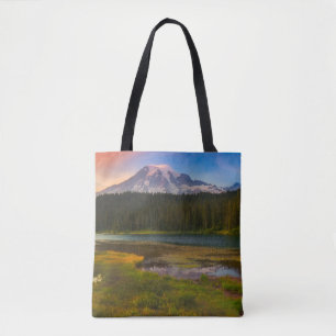 Water   Mt. Rainier National Park, Washington Tote Bag
