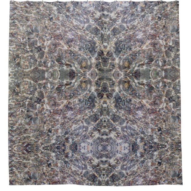 Water nagic Shower Curtain (Front)