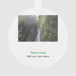 water ocean beach photo add name text place summer ornament