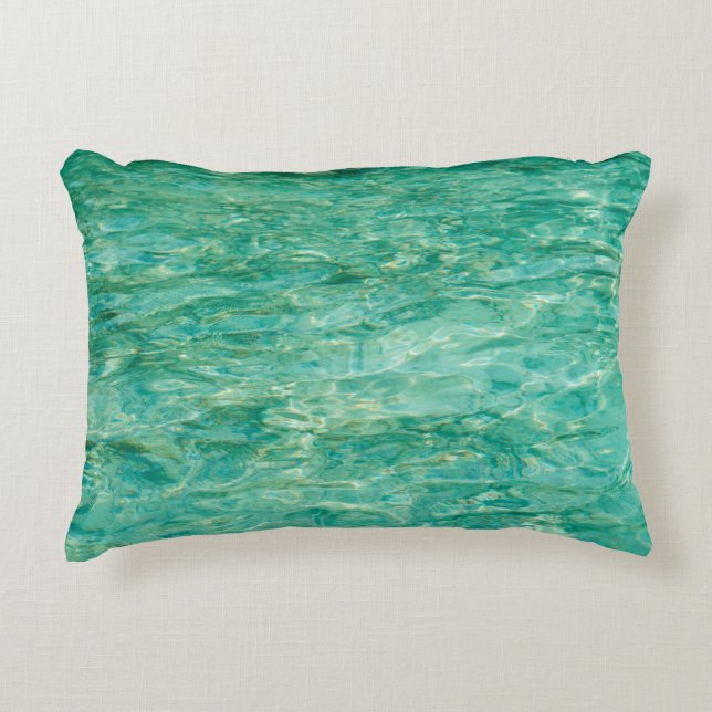 Water ocean sea lacquer river decorative cushion (Front)