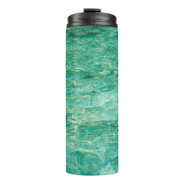 Water ocean sea lacquer river thermal tumbler (Front)