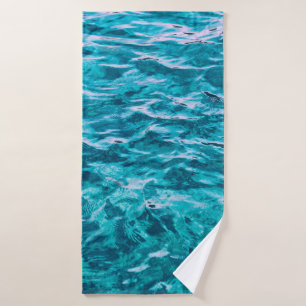 Water ocean sea texture nature bath towel