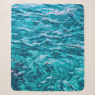 Water ocean sea texture nature sherpa blanket