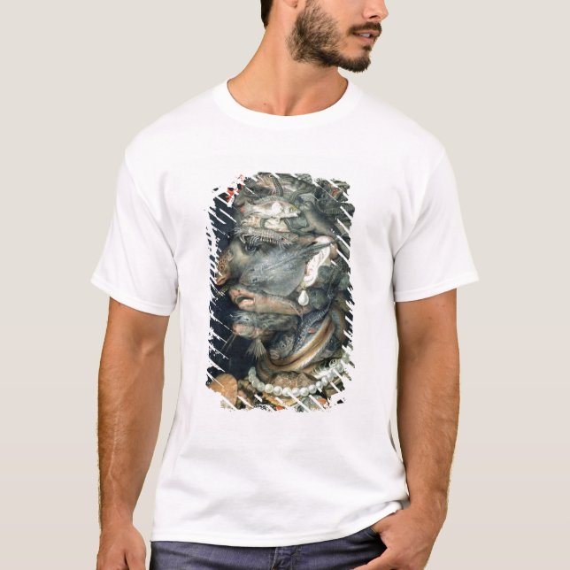 Water, (oil on canvas), Arcimboldo, Giuseppe T-Shirt (Front)