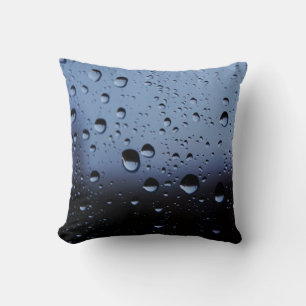 Water on mirror close-up photography cushion