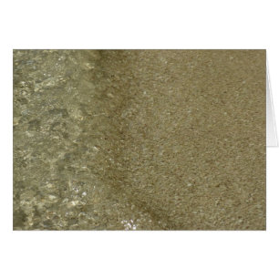 Water on the Beach II Abstract Nature Photography