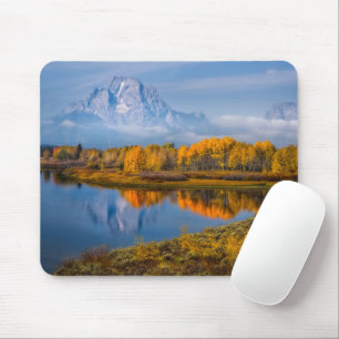 Water   Oxbow Bend Jackson Wyoming Mouse Pad