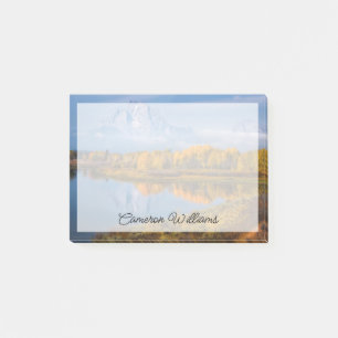 Water Oxbow Bend Jackson Wyoming Post-it Notes