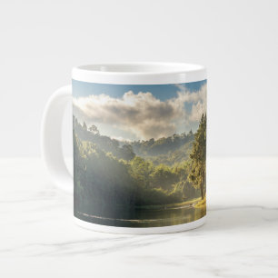 Water Pang Oung Lake & Pine Forest Thailand Large Coffee Mug