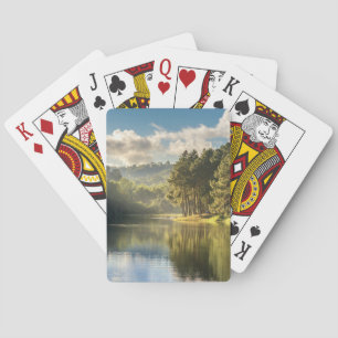 Water Pang Oung Lake & Pine Forest Thailand Playing Cards