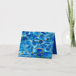 Water Pattern Card
