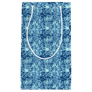 Water pattern No 1 Black BG Small Gift Bag