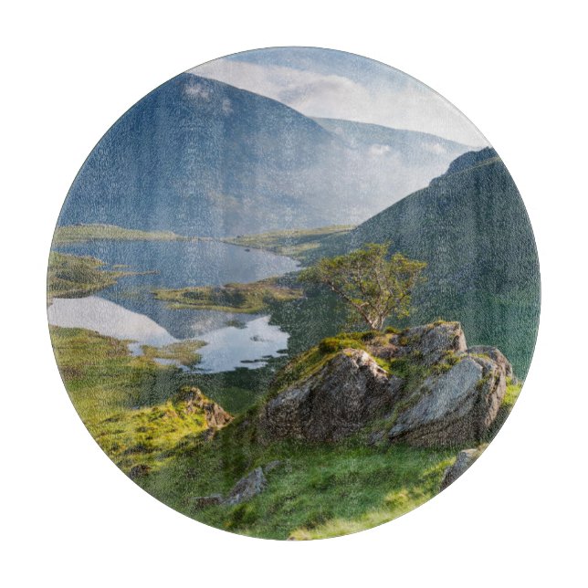Water | Pen yr Ole Wen Lake Idwal Snowdonia Park Cutting Board (Front)