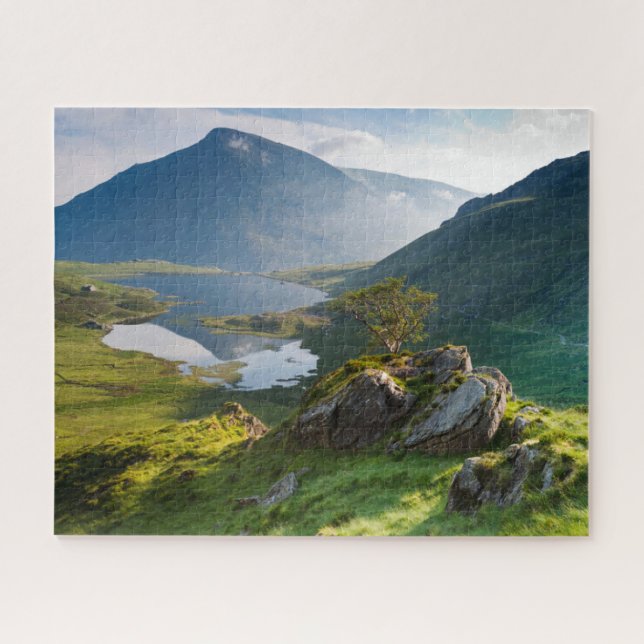 Water | Pen yr Ole Wen Lake Idwal Snowdonia Park Jigsaw Puzzle (Horizontal)