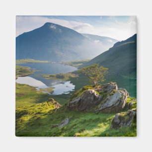 Water Pen yr Ole Wen Lake Idwal Snowdonia Park Magnet