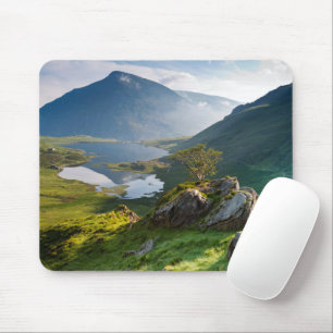 Water   Pen yr Ole Wen Lake Idwal Snowdonia Park Mouse Pad