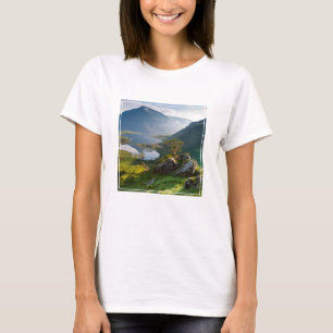 Water   Pen yr Ole Wen Lake Idwal Snowdonia Park T-Shirt