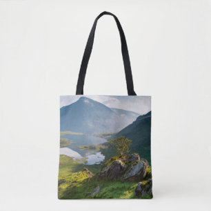 Water Pen yr Ole Wen Lake Idwal Snowdonia Park Tote Bag