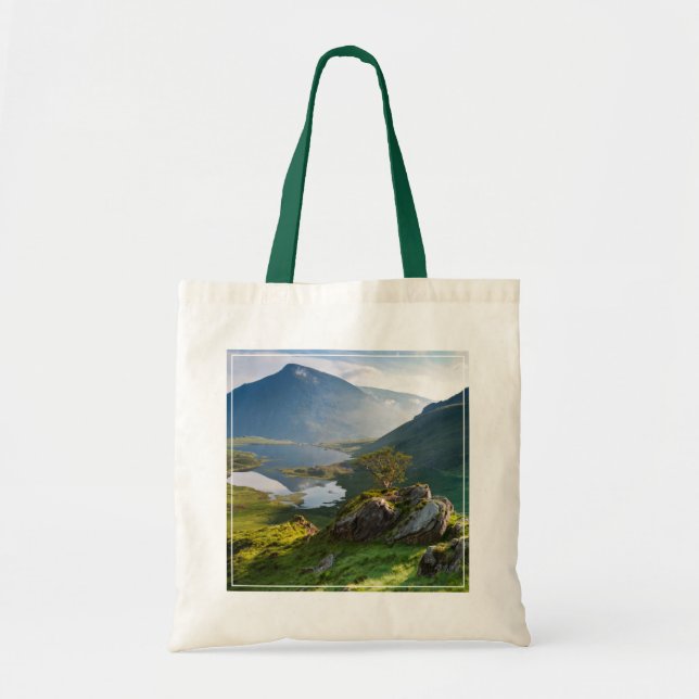 Water | Pen yr Ole Wen Lake Idwal Snowdonia Park Tote Bag (Front)
