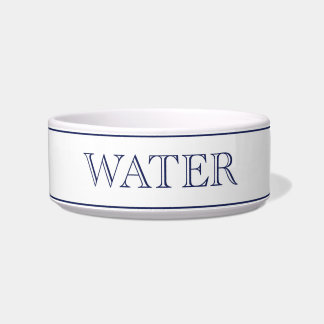 Water Pet Bowl-White Bowl
