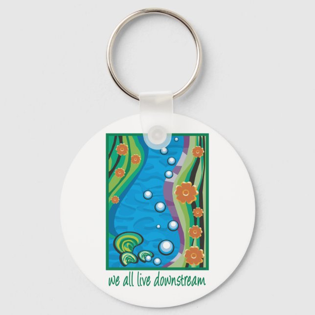 Water Pollution Key Ring (Front)