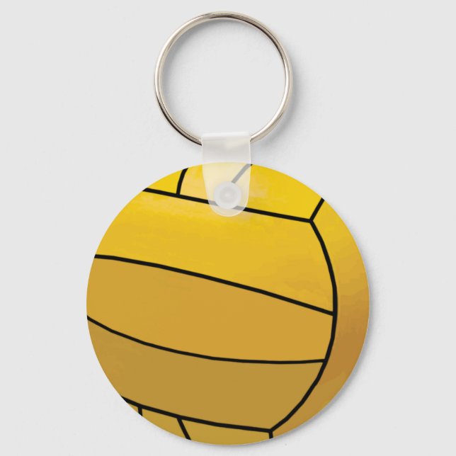 Water Polo Ball Key Chain (Front)