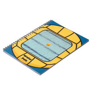 Water Polo frame (add your own photo!) Notebook