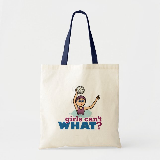 Water Polo Girl Tote Bag (Front)
