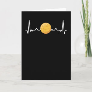 Water Polo Heartbeat   Water Polo Lover Gift Card