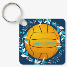Water Polo Lady Legend Key Chain