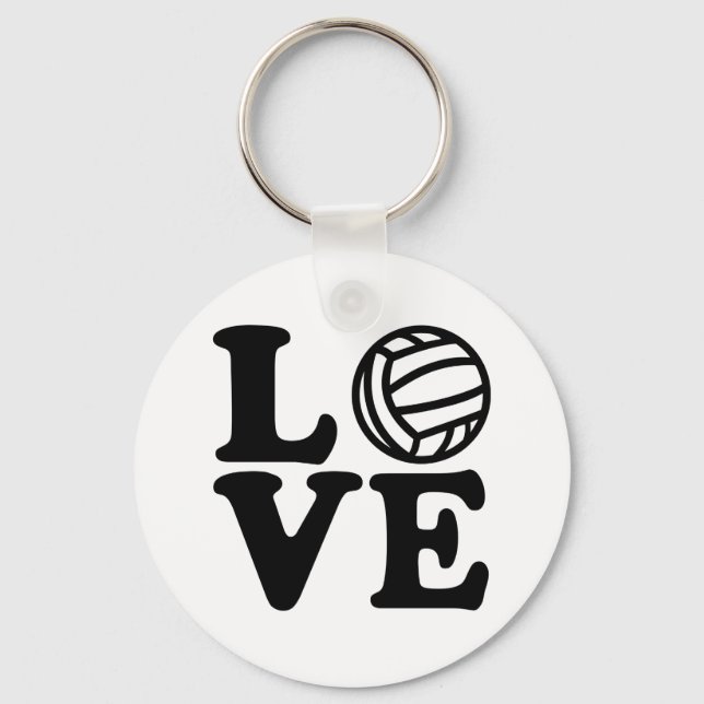 Water polo love key ring (Front)