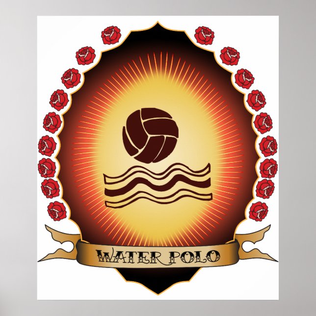 Water Polo Mandorla Poster (Front)