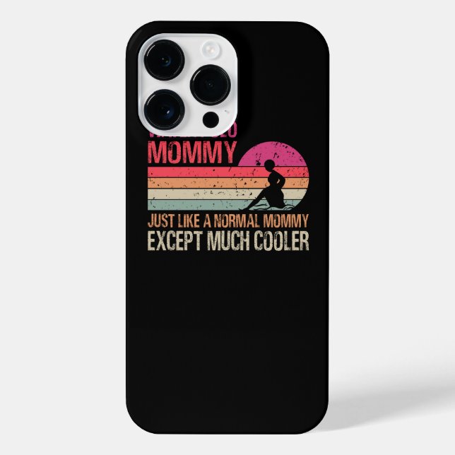 Water Polo Mummy Just Like A Normal Mummy Except M iPhone Case (Back)