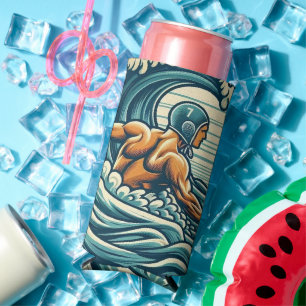 Water-polo Player Drinks Can / Bottle Cooler