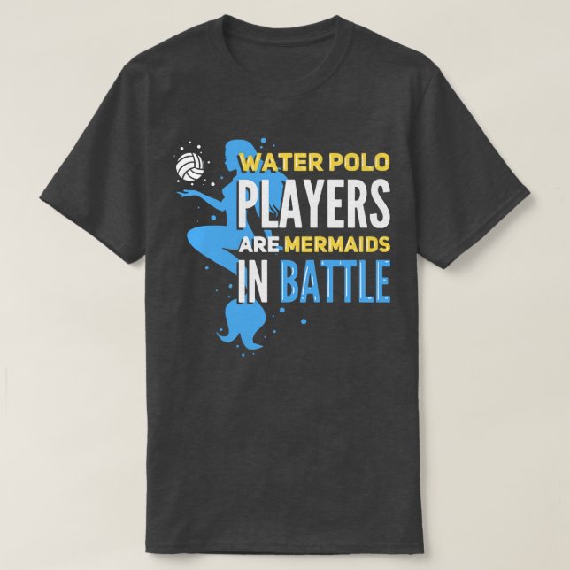 Water Polo Players Are Mermaids In Battle (Design Front)