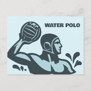 Water Polo Postcard