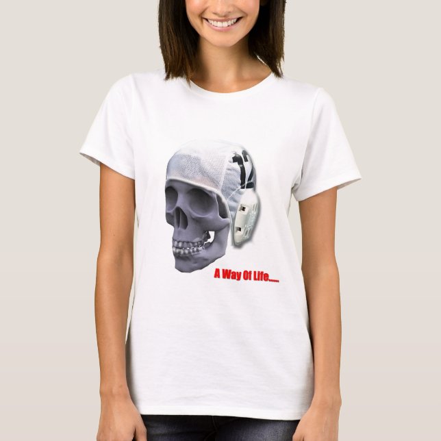 water-polo-skull T-Shirt (Front)