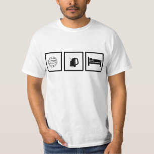 Water Polo T-Shirts - Play - Drink - Bed