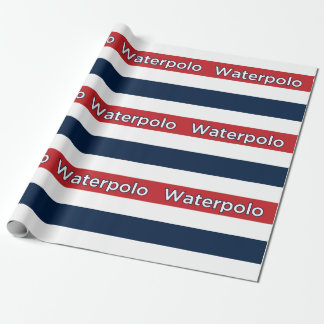 Water Polo Wrapping Paper