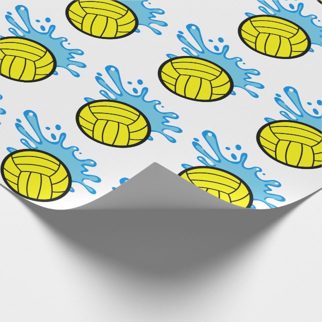 Water Polo Wrapping Paper (Corner)