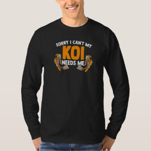 Water Pond Japan Nishikigoi Fish Japanese Carp Koi T-Shirt
