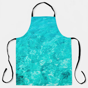 Water pool turquoise background apron