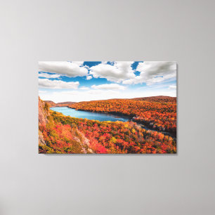 Water Porcupine Mountains Michigan Canvas Print