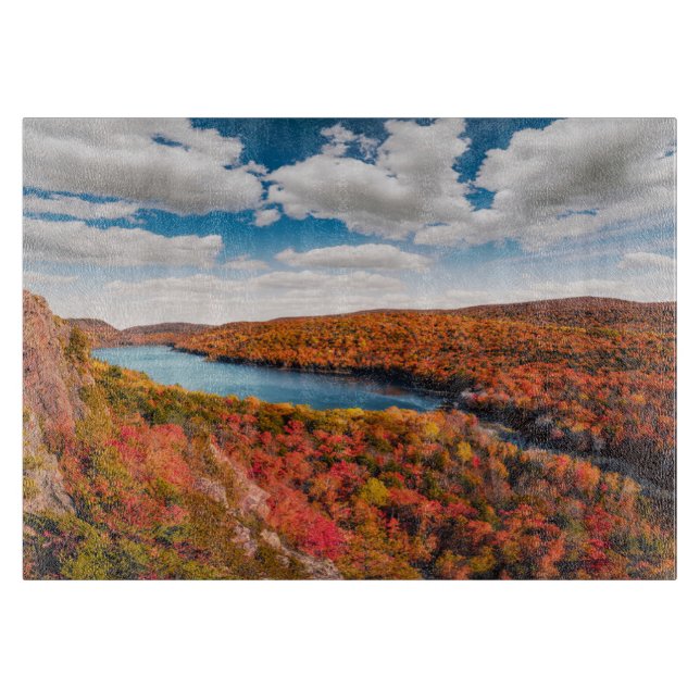 Water | Porcupine Mountains Michigan Cutting Board (Front)