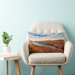 Water Porcupine Mountains Michigan Lumbar Cushion